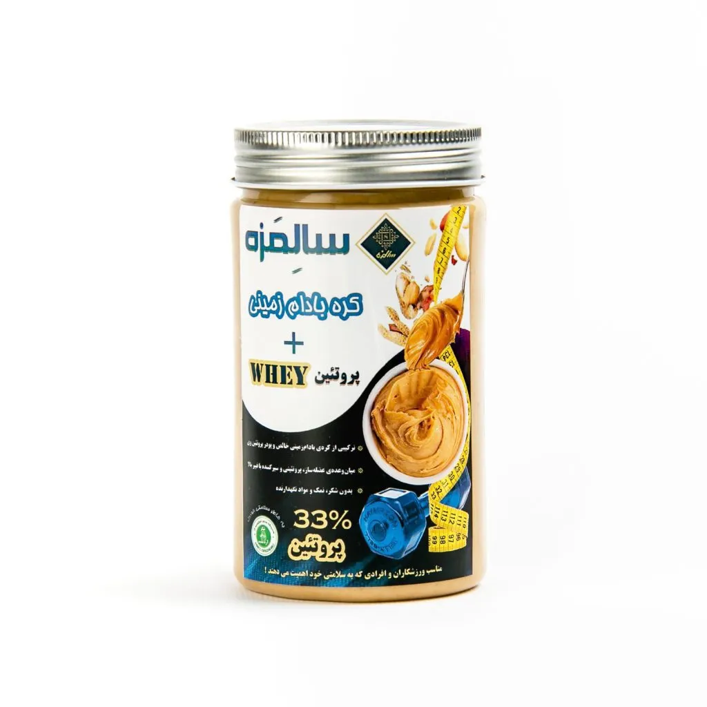 کره بادام‌زمینی پروتئینی