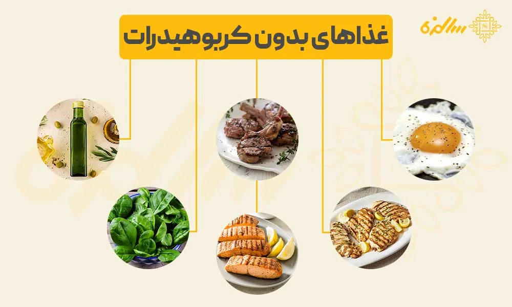غذای بدون کربوهیدرات