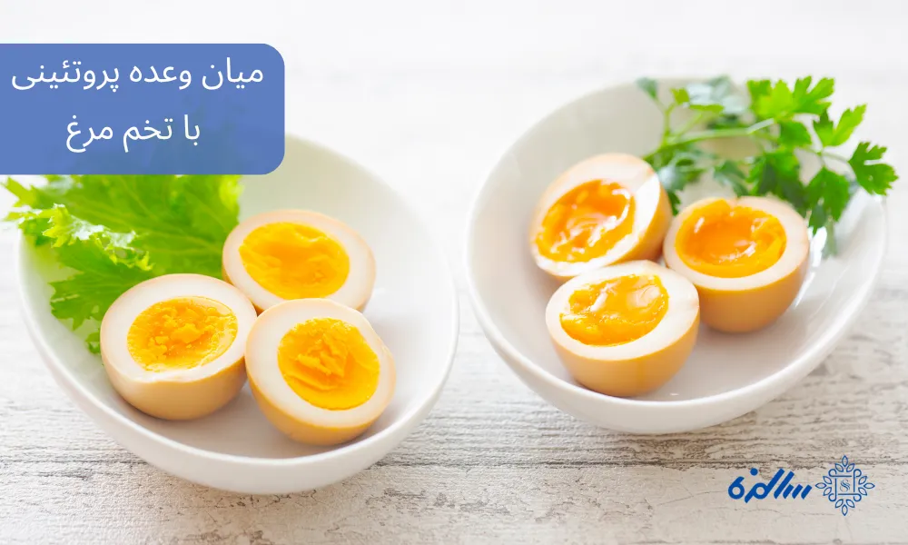 طرز تهیه میان وعده پروتئینی با تخم مرغ