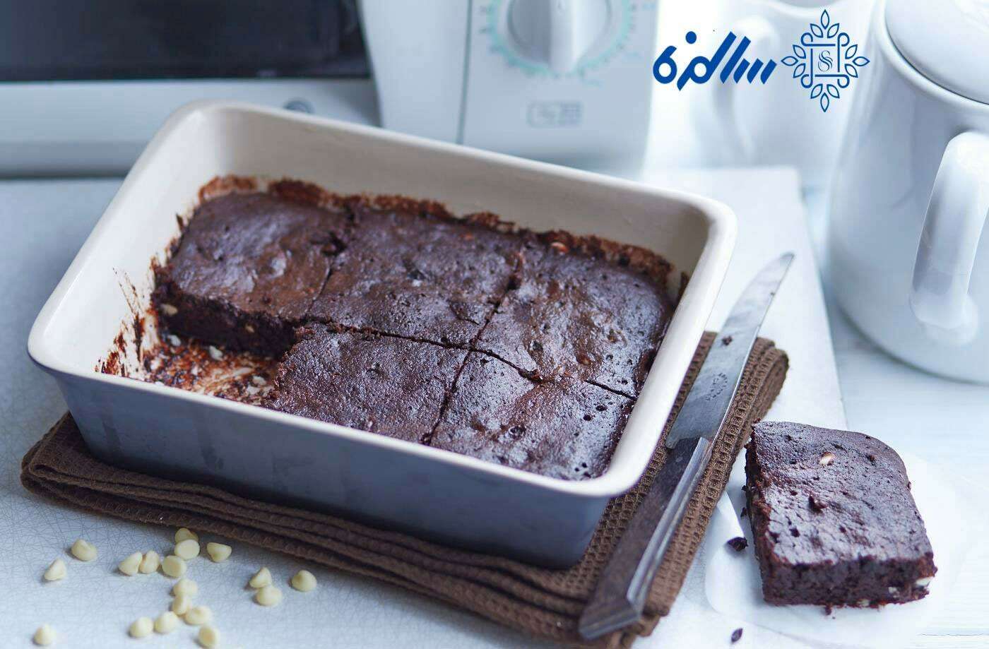طرز تهیه براونی شکلاتی
