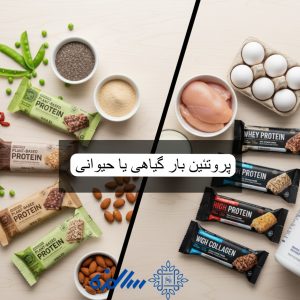 پروتئین بار گیاهی یا حیوانی
