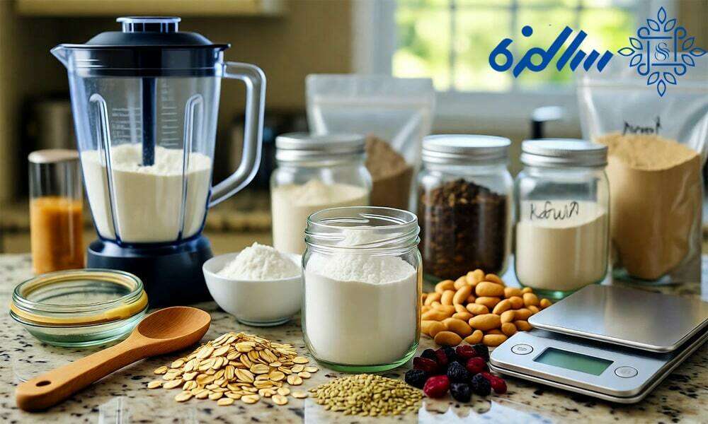 طرز تهیه پودر پروتئین خانگی
