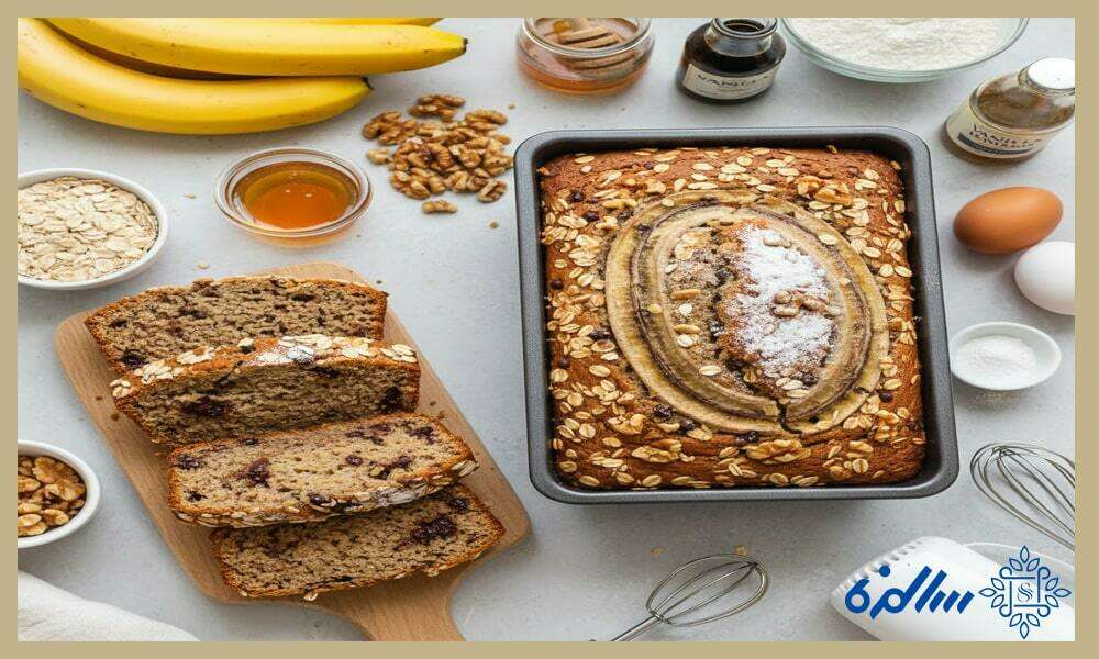 طرز تهیه کیک رژیمی با موز