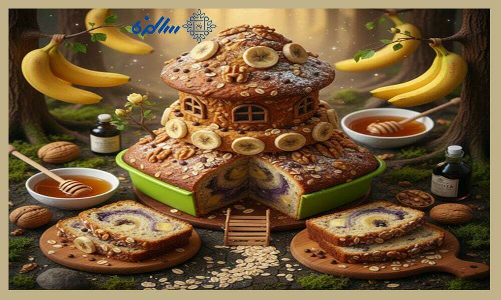 طرز تهیه کیک رژیمی با موز