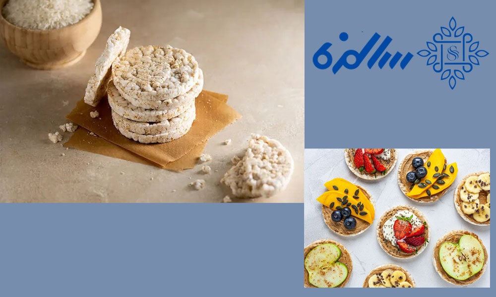 آموزش طرز تهیه رایس کیک رژیمی