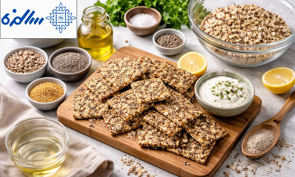 آموزش طرز تهیه کراکر رژیمی