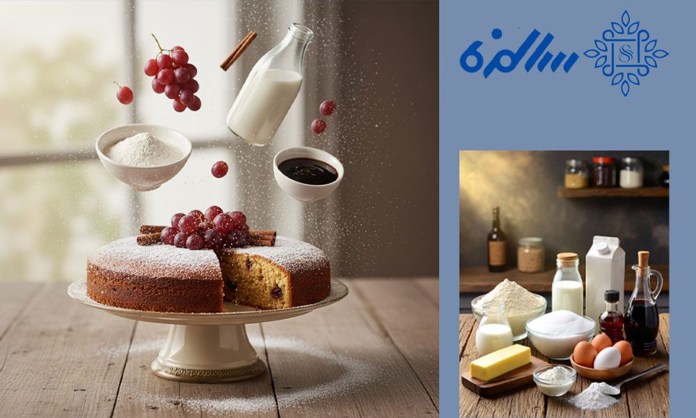آموزش طرز تهیه کیک رژیمی با شیره انگور