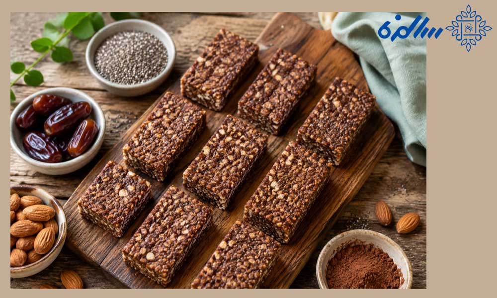 آموزش طرز تهیه پروتئین بار گیاهی با دانه چیا